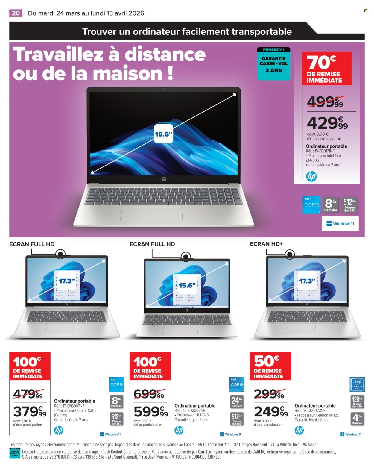 Catalogue Carrefour Hypermarchés - 24/03/2026 - 13/04/2026. Page 20
