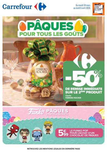 Catalogue Carrefour Hypermarchés - 24/03/2026 - 06/04/2026.