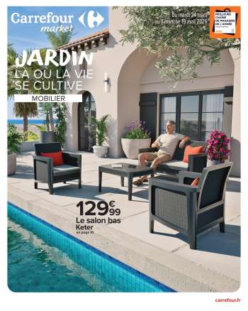 Catalogue Carrefour Market - 24/03/2026 - 19/04/2026.
