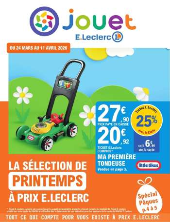 Catalogue E.Leclerc - 24/03/2026 - 11/04/2026.