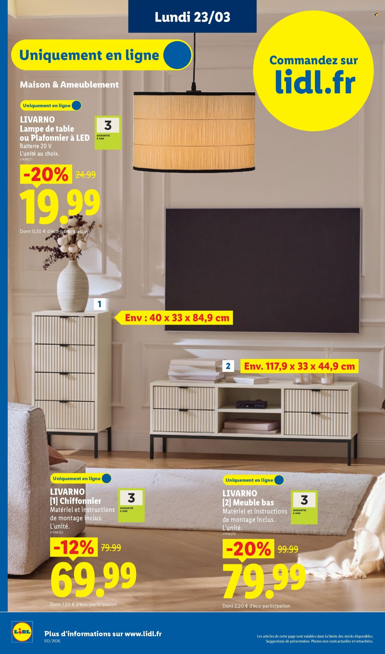 Catalogue Lidl - 23/03/2026 - 26/03/2026. Page 4