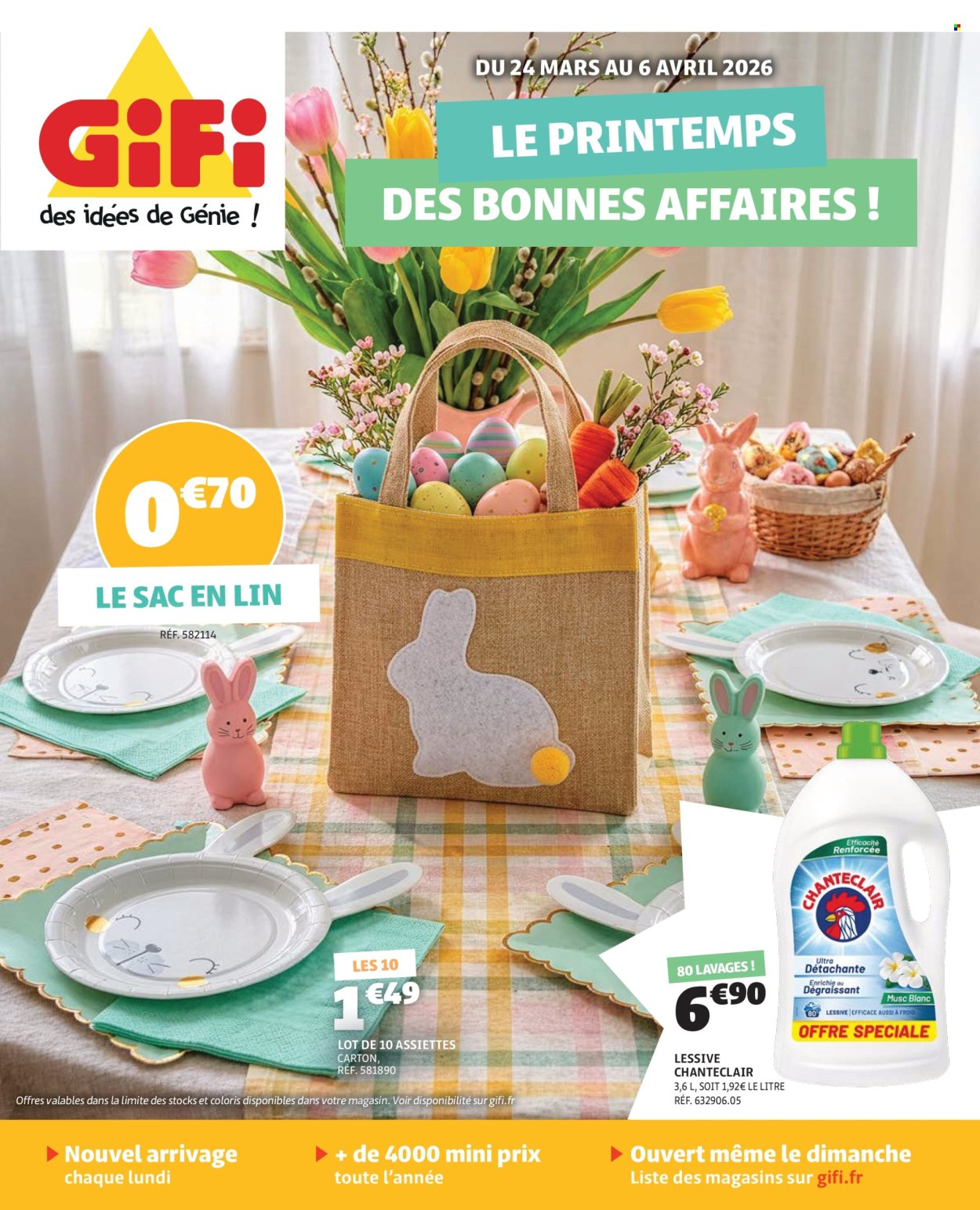 Catalogue GiFi - 24/03/2026 - 06/04/2026. Page 1