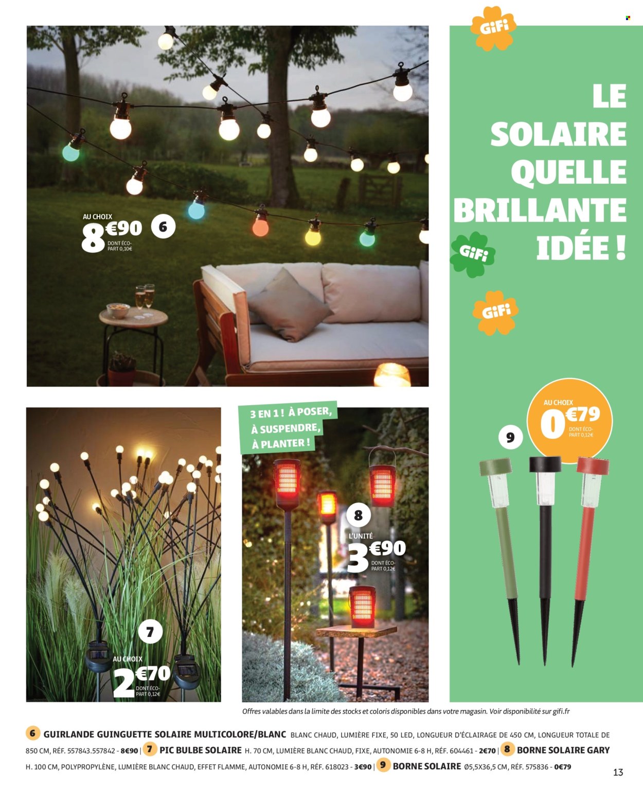 Catalogue GiFi - 24/03/2026 - 06/04/2026. Page 13