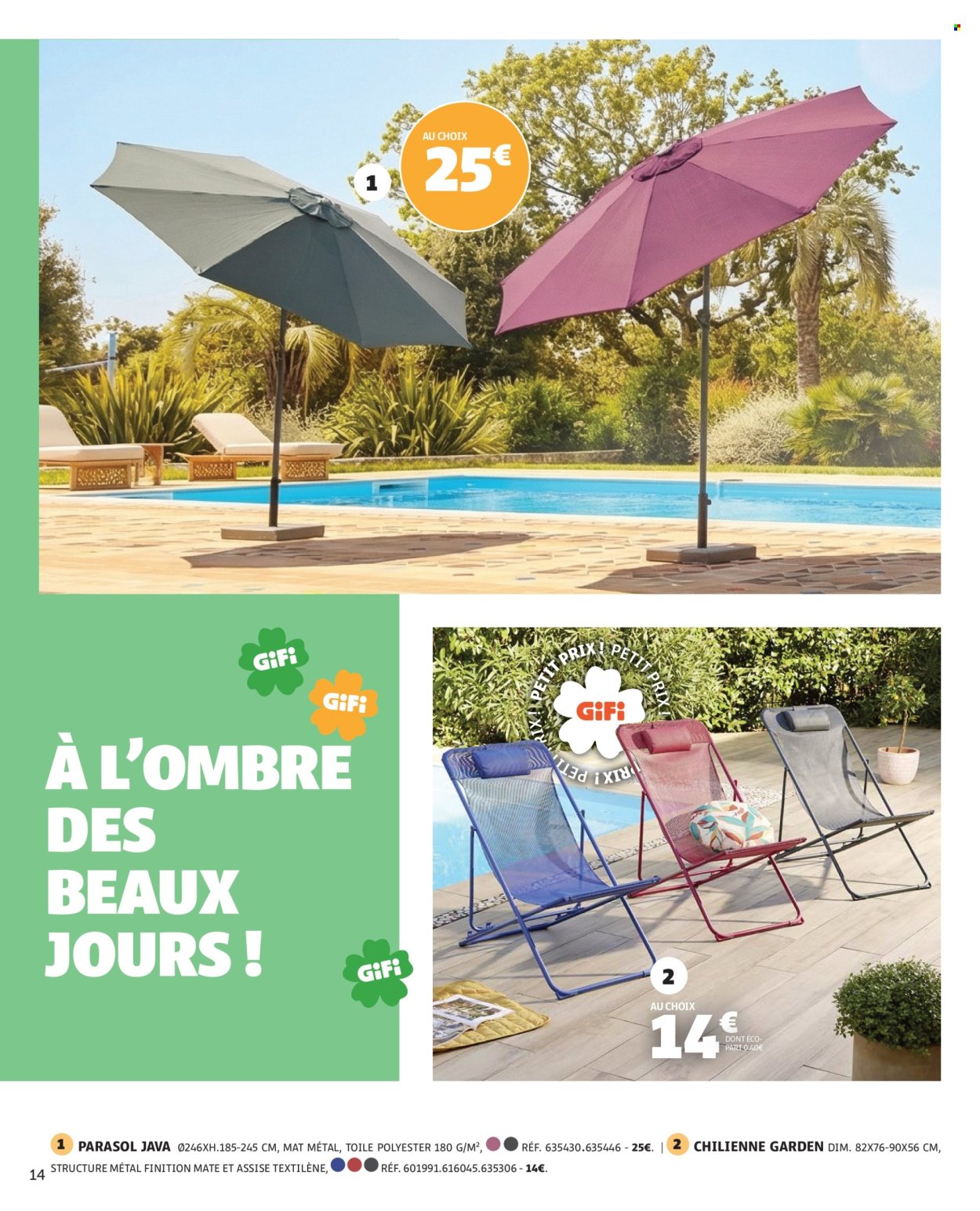 Catalogue GiFi - 24/03/2026 - 06/04/2026. Page 14