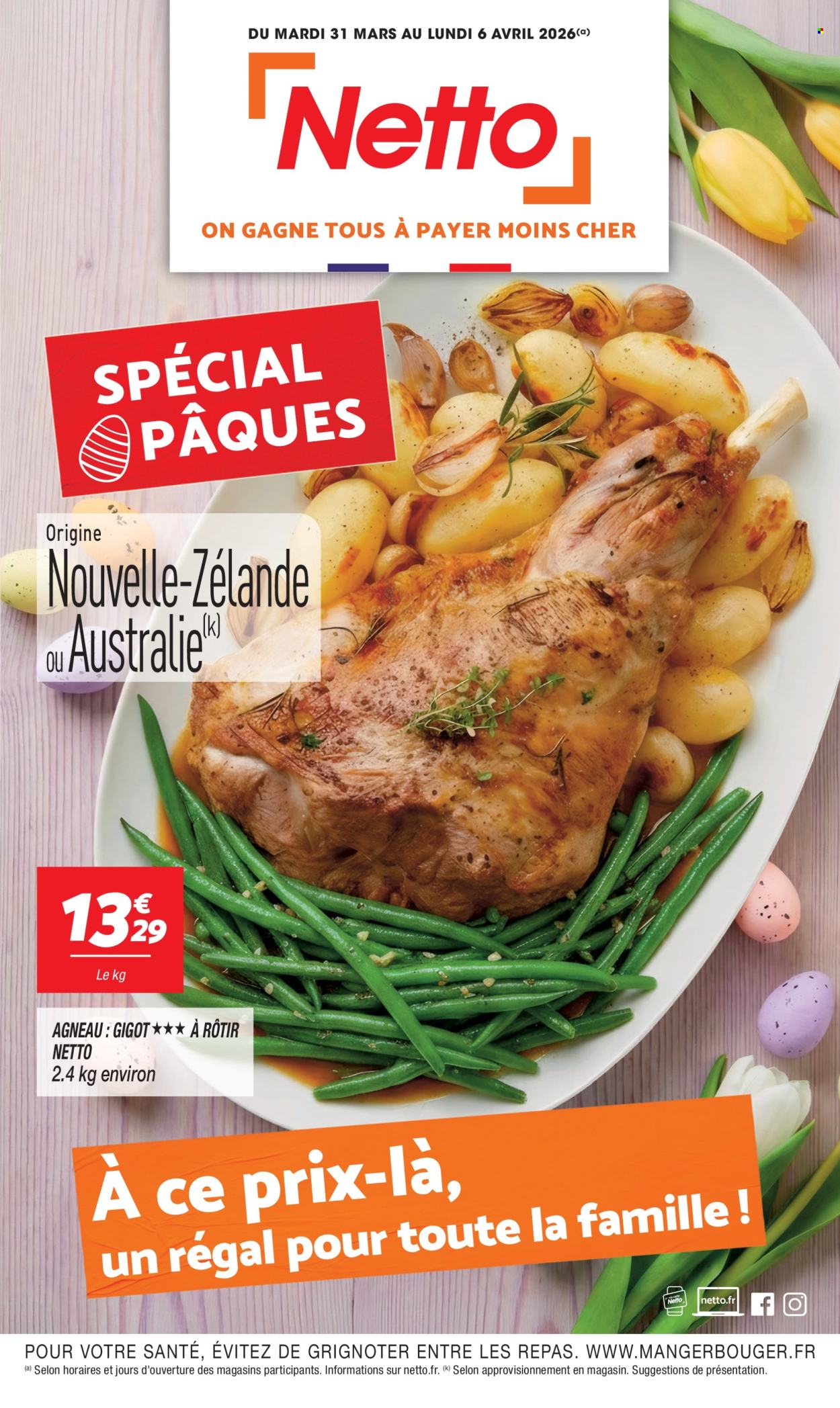 Catalogue Netto - 31/03/2026 - 06/04/2026. Page 1