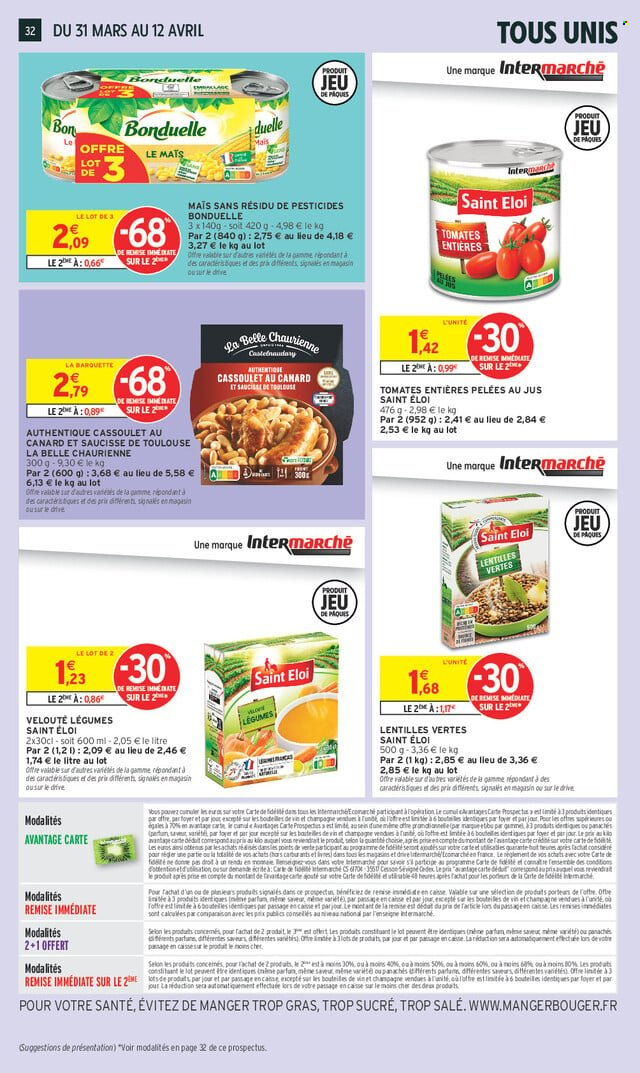 Catalogue Intermarché Super - 31/03/2026 - 12/04/2026. Page 32
