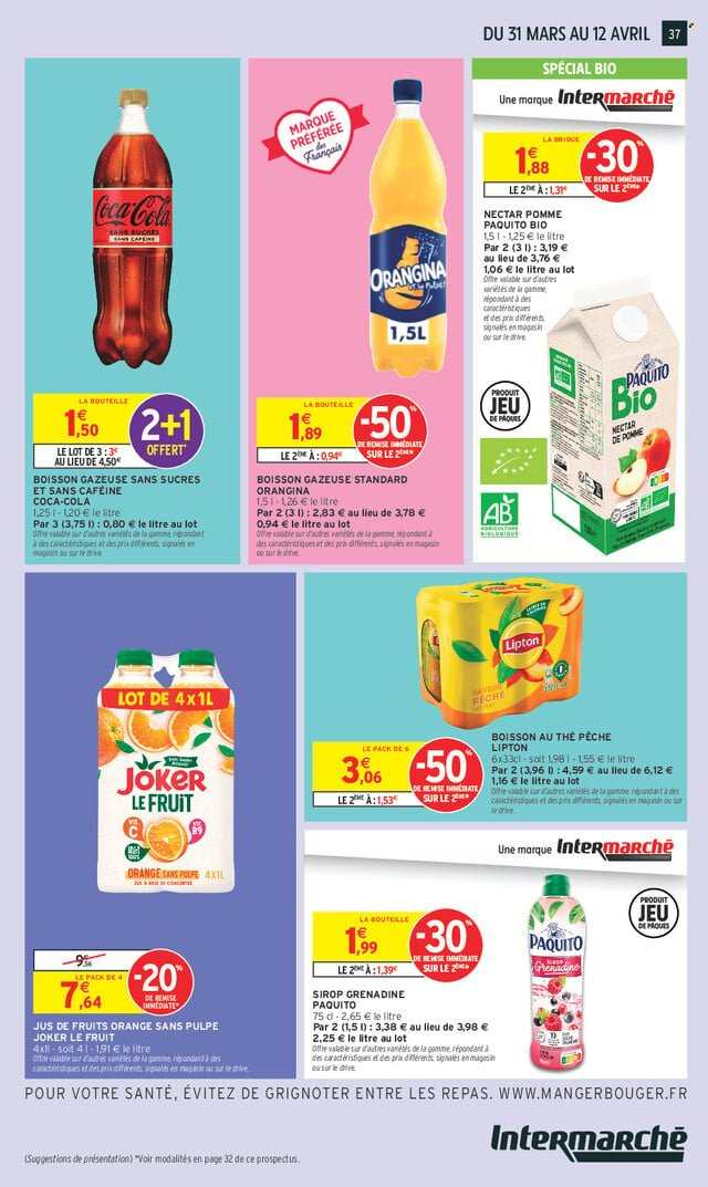 Catalogue Intermarché Super - 31/03/2026 - 12/04/2026. Page 37
