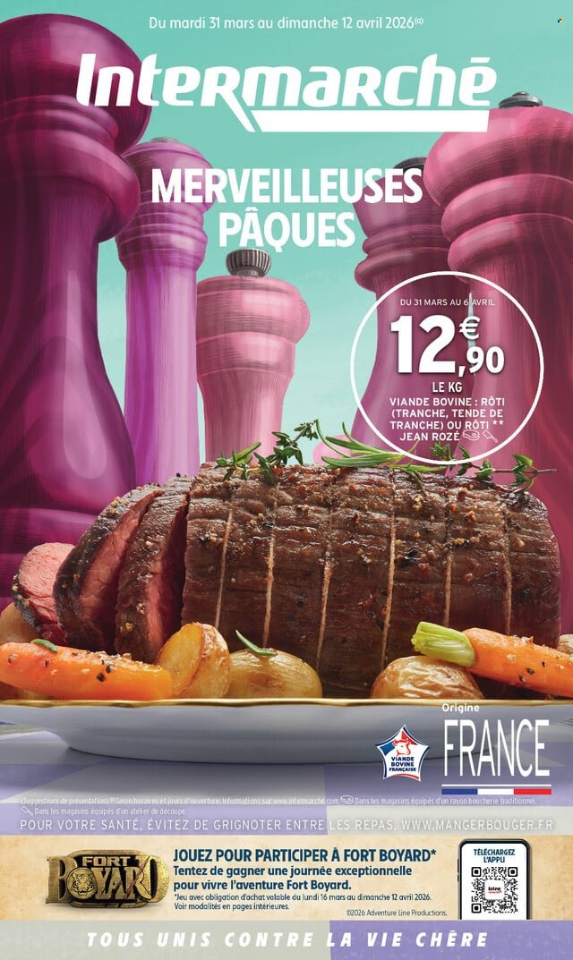 Catalogue Intermarché Contact - 31/03/2026 - 12/04/2026. Page 1