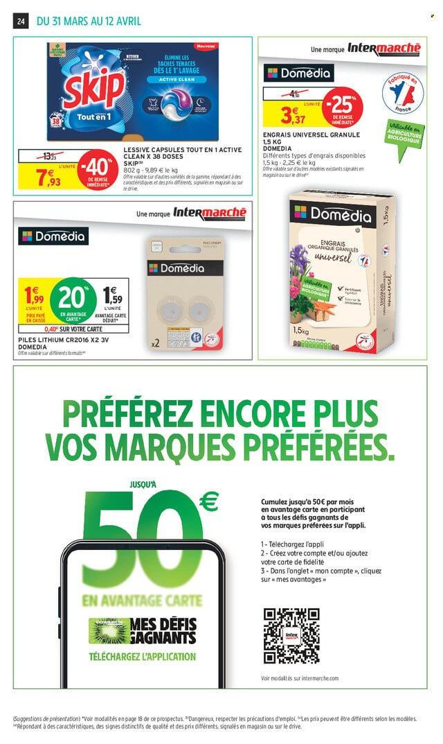 Catalogue Intermarché Contact - 31/03/2026 - 12/04/2026. Page 24