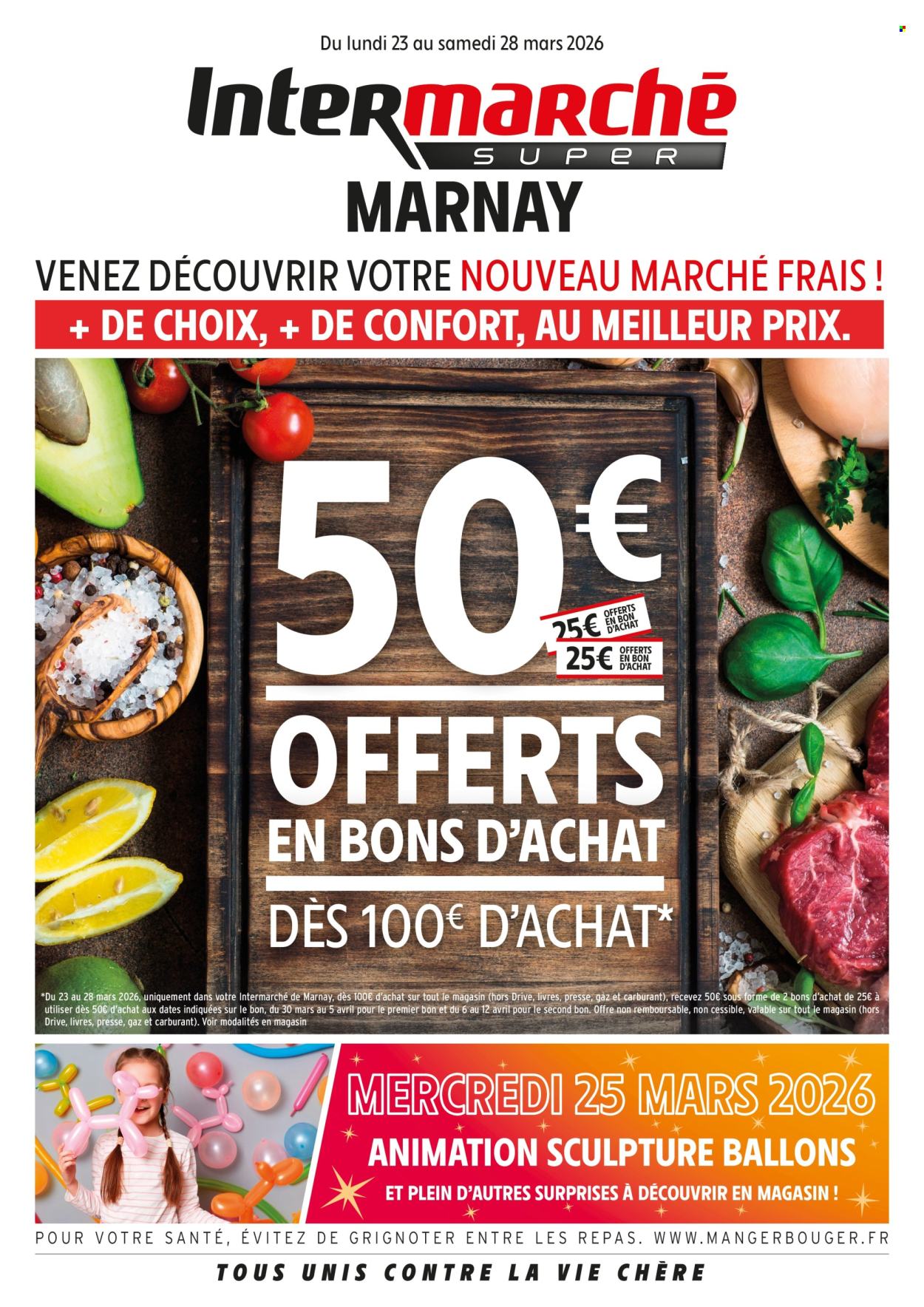 Catalogue Intermarché Super - 23/03/2026 - 28/03/2026. Page 1