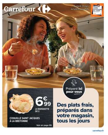 Catalogue Carrefour Hypermarchés - 31/03/2026 - 06/04/2026.