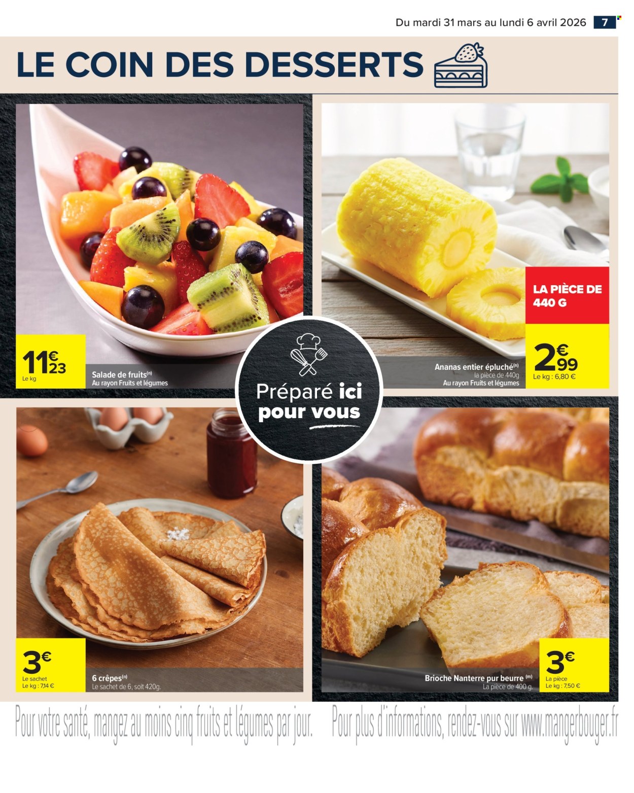 Catalogue Carrefour Hypermarchés - 31/03/2026 - 06/04/2026. Page 7