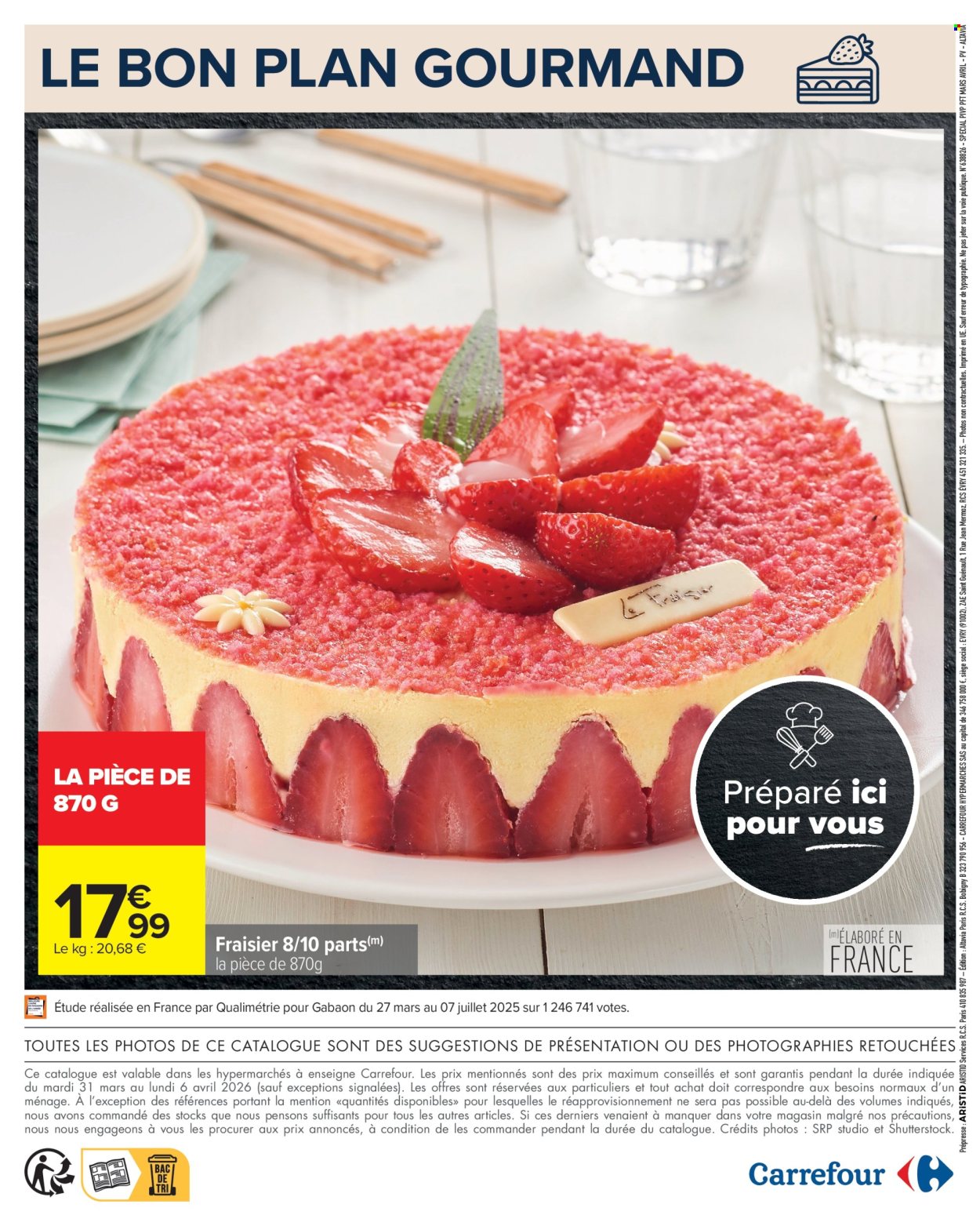 Catalogue Carrefour Hypermarchés - 31/03/2026 - 06/04/2026. Page 8