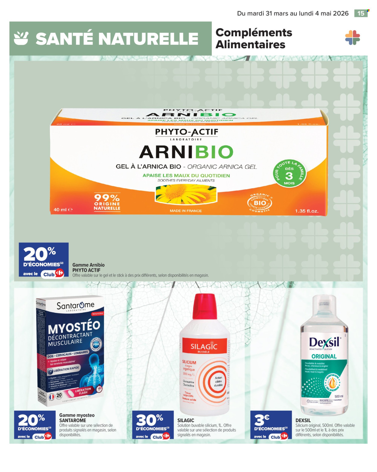 Catalogue Carrefour Hypermarchés - 31/03/2026 - 04/05/2026. Page 15