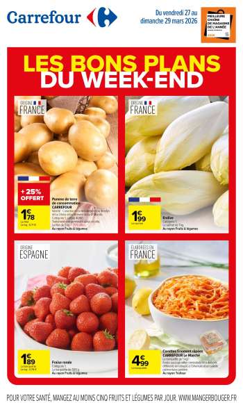 Catalogue Carrefour Hypermarchés - 27/03/2026 - 29/03/2026.