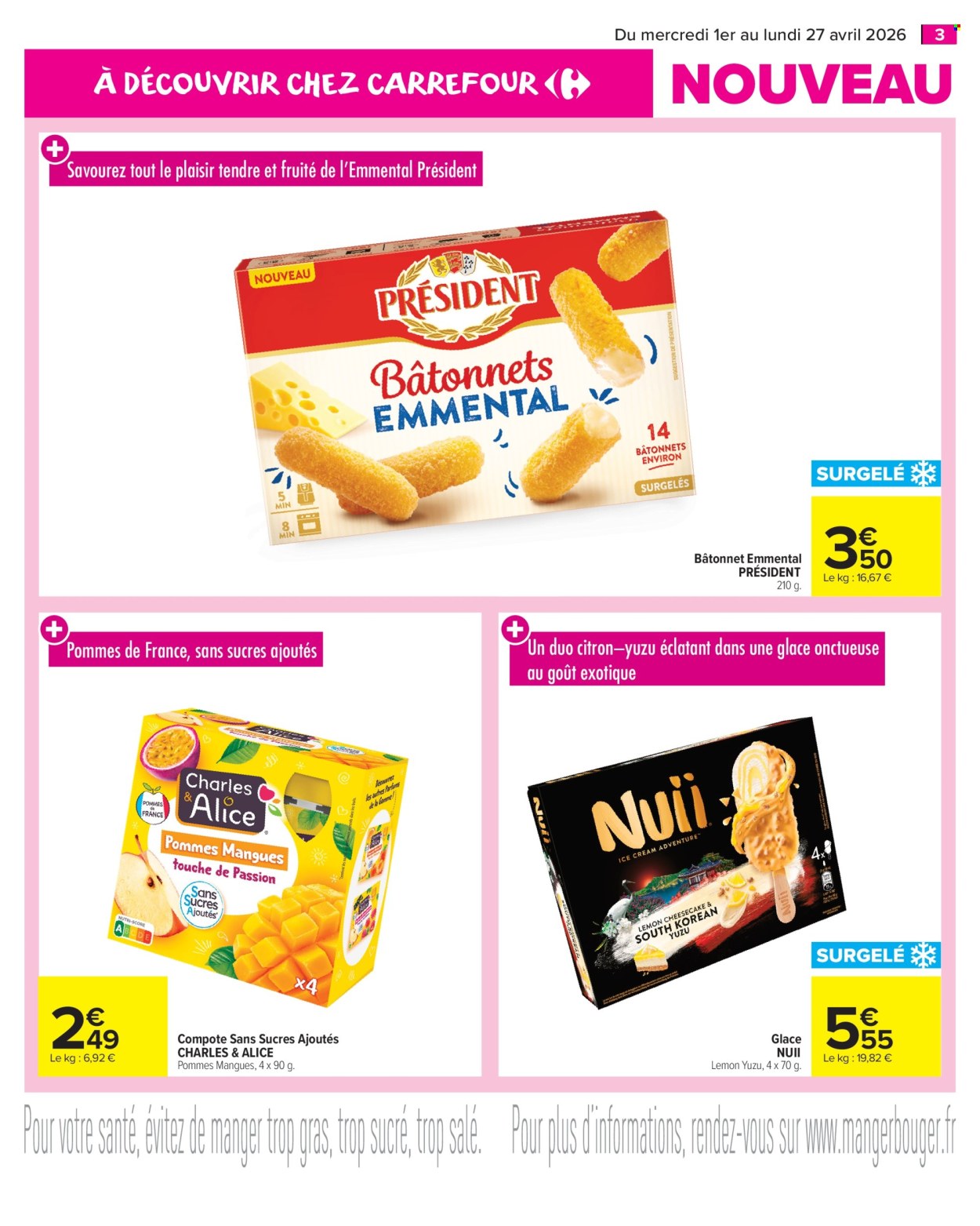 Catalogue Carrefour Market - 01/04/2026 - 27/04/2026. Page 3