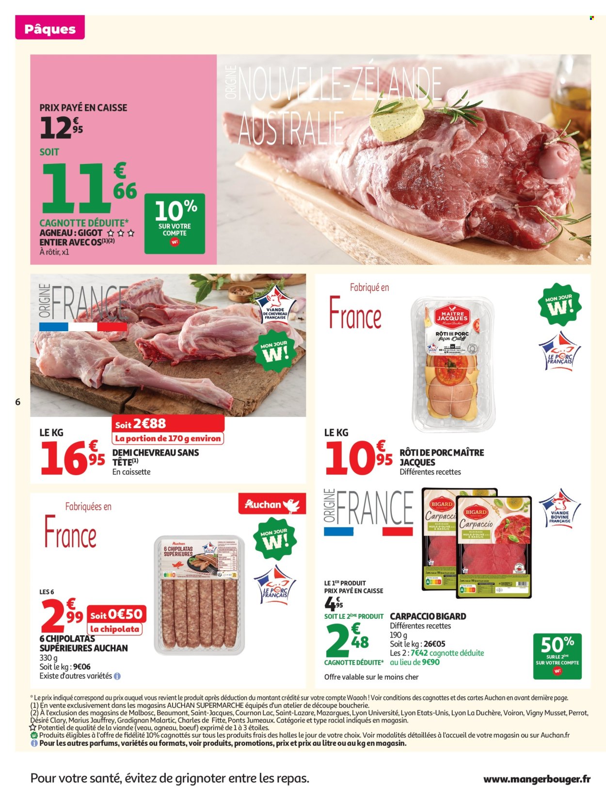 Catalogue Auchan - 31/03/2026 - 06/04/2026. Page 6