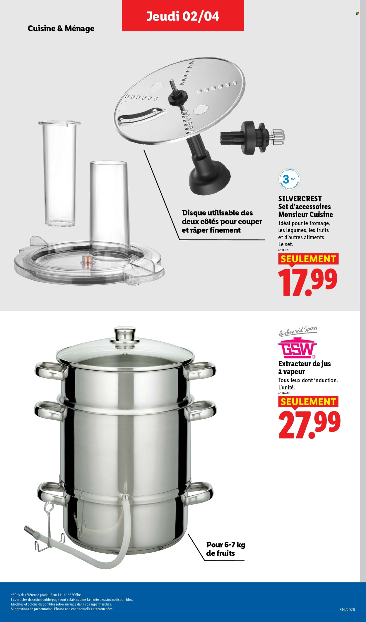 Catalogue Lidl - 30/03/2026 - 02/04/2026. Page 17