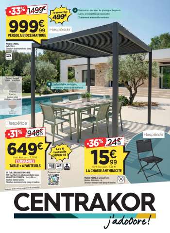 Catalogue Centrakor - 30/03/2026 - 12/04/2026.