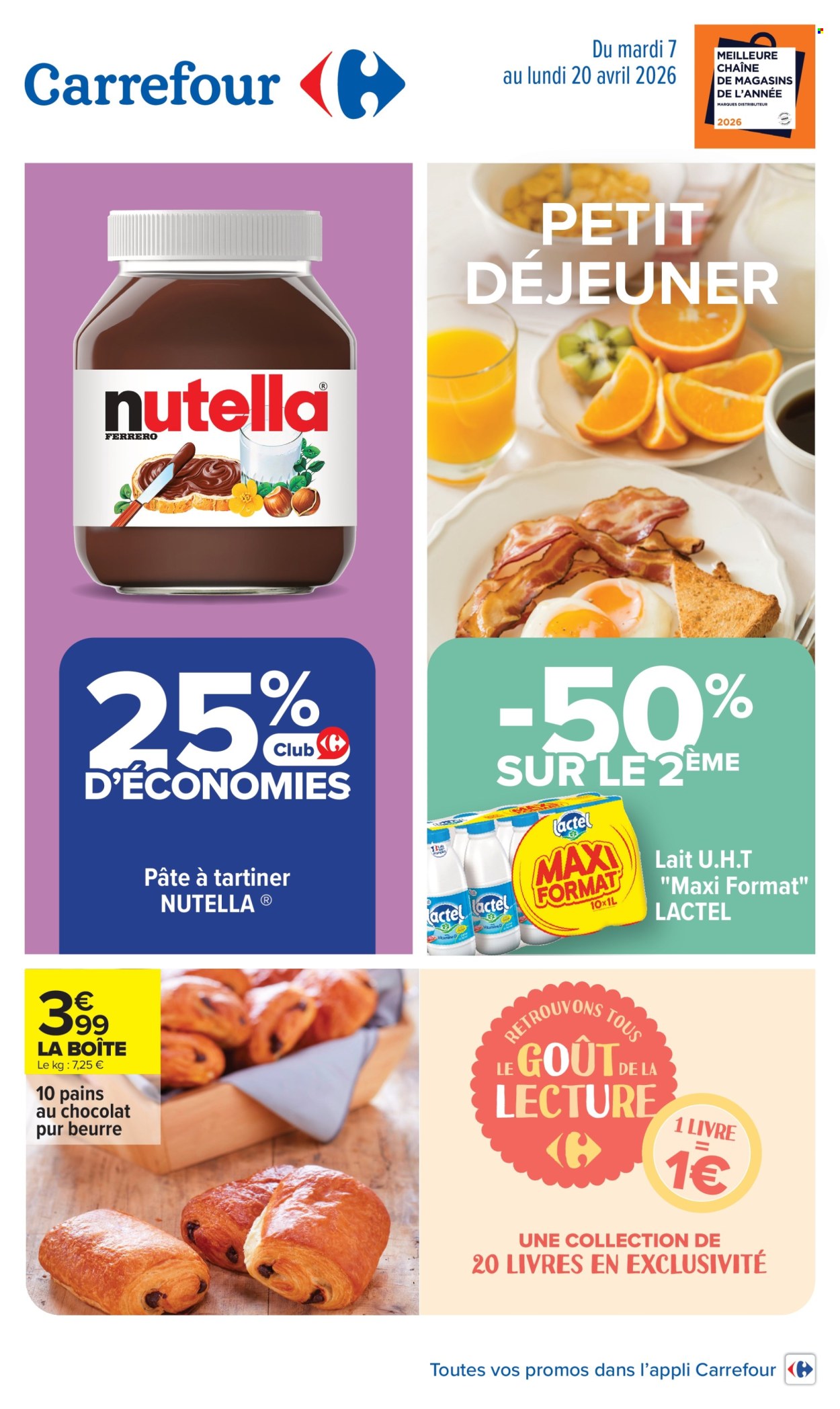 Catalogue Carrefour Hypermarchés - 07/04/2026 - 20/04/2026. Page 1