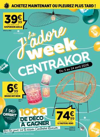 Catalogue Centrakor - 03/04/2026 - 14/04/2026.