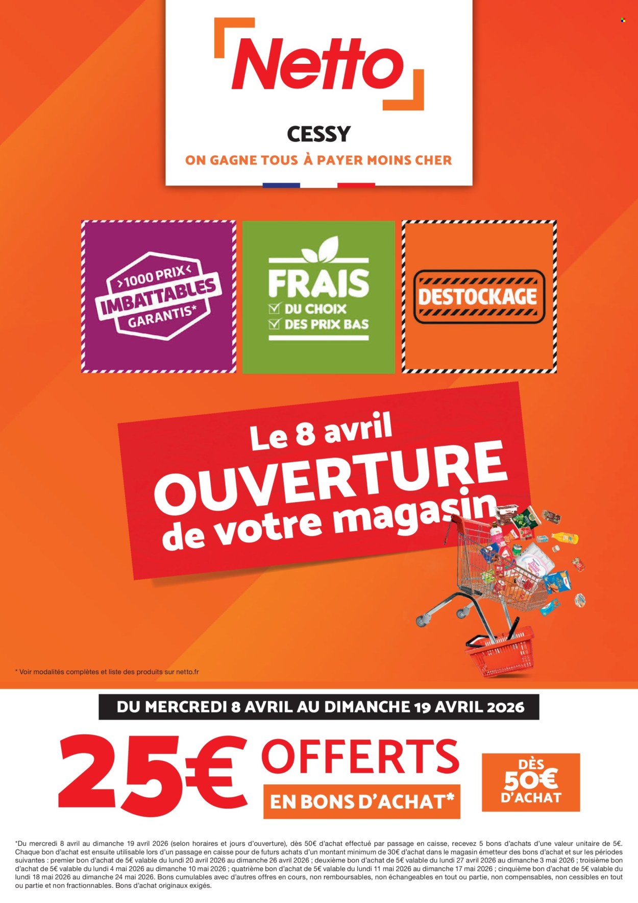 Catalogue Netto - 08/04/2026 - 19/04/2026. Page 1