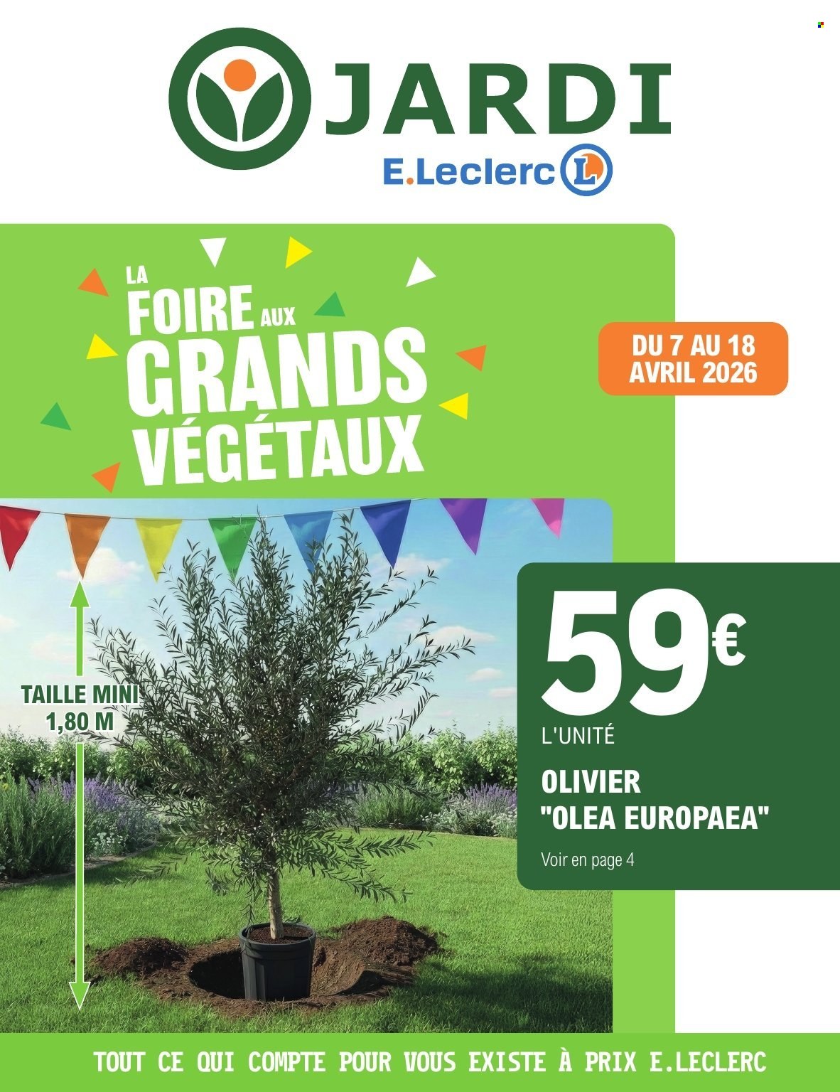 Catalogue E.Leclerc - 07/04/2026 - 18/04/2026. Page 1