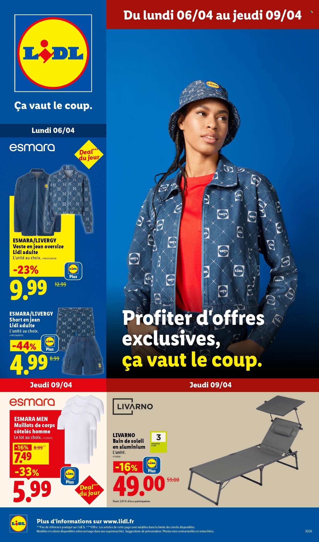 Catalogue Lidl - 06/04/2026 - 09/04/2026. Page 1