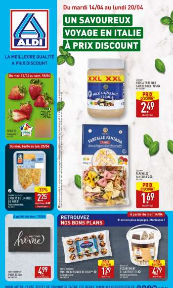 Catalogue ALDI - 14/04/2026 - 20/04/2026.