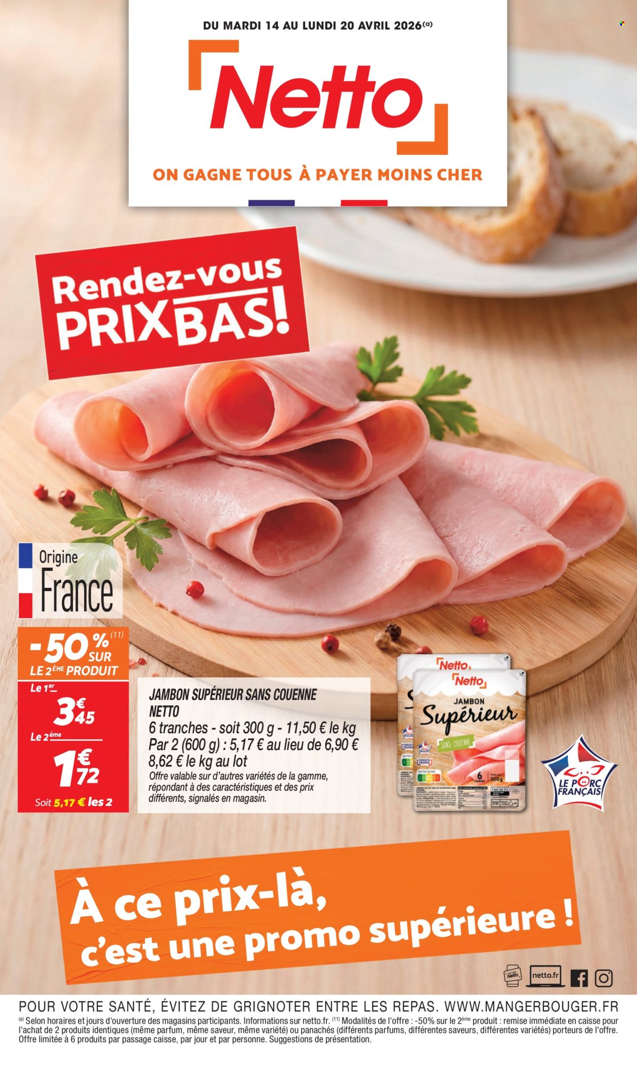 Catalogue Netto - 14/04/2026 - 20/04/2026. Page 1