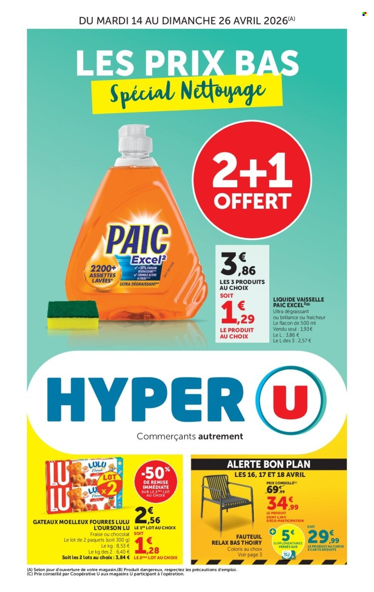 Catalogue HYPER U - 14/04/2026 - 26/04/2026. Page 1