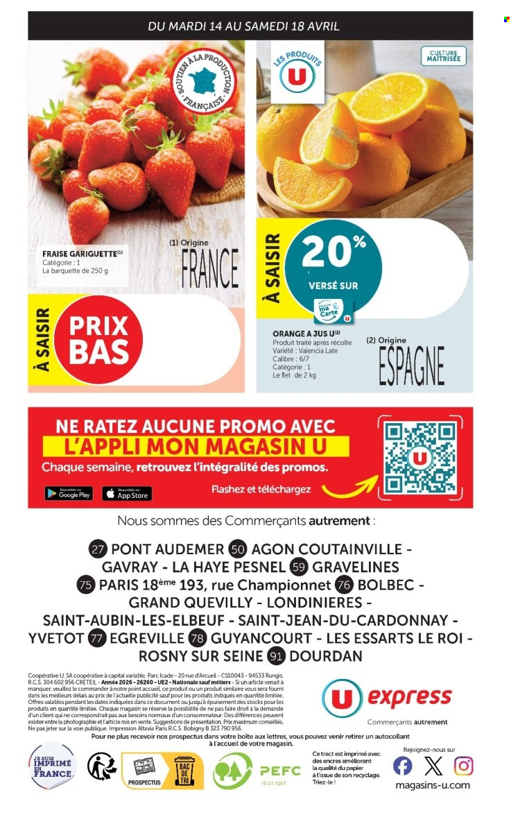 Catalogue U express - 14/04/2026 - 26/04/2026. Page 14