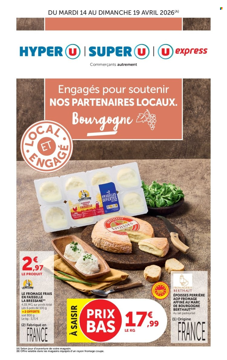 Catalogue Magasins U - 14/04/2026 - 19/04/2026. Page 1