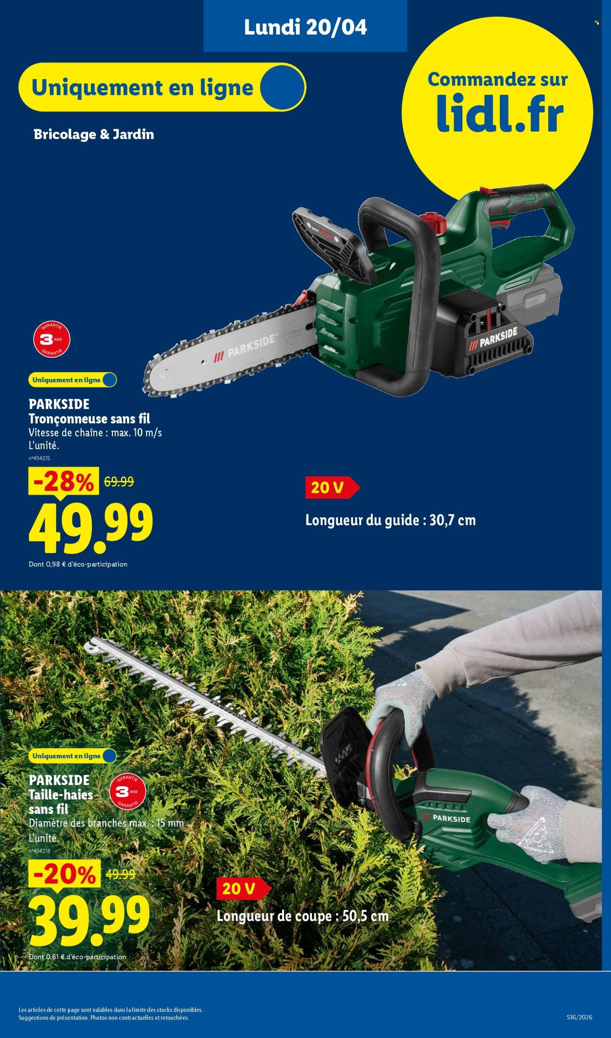 Catalogue Lidl - 16/04/2026 - 22/04/2026. Page 63