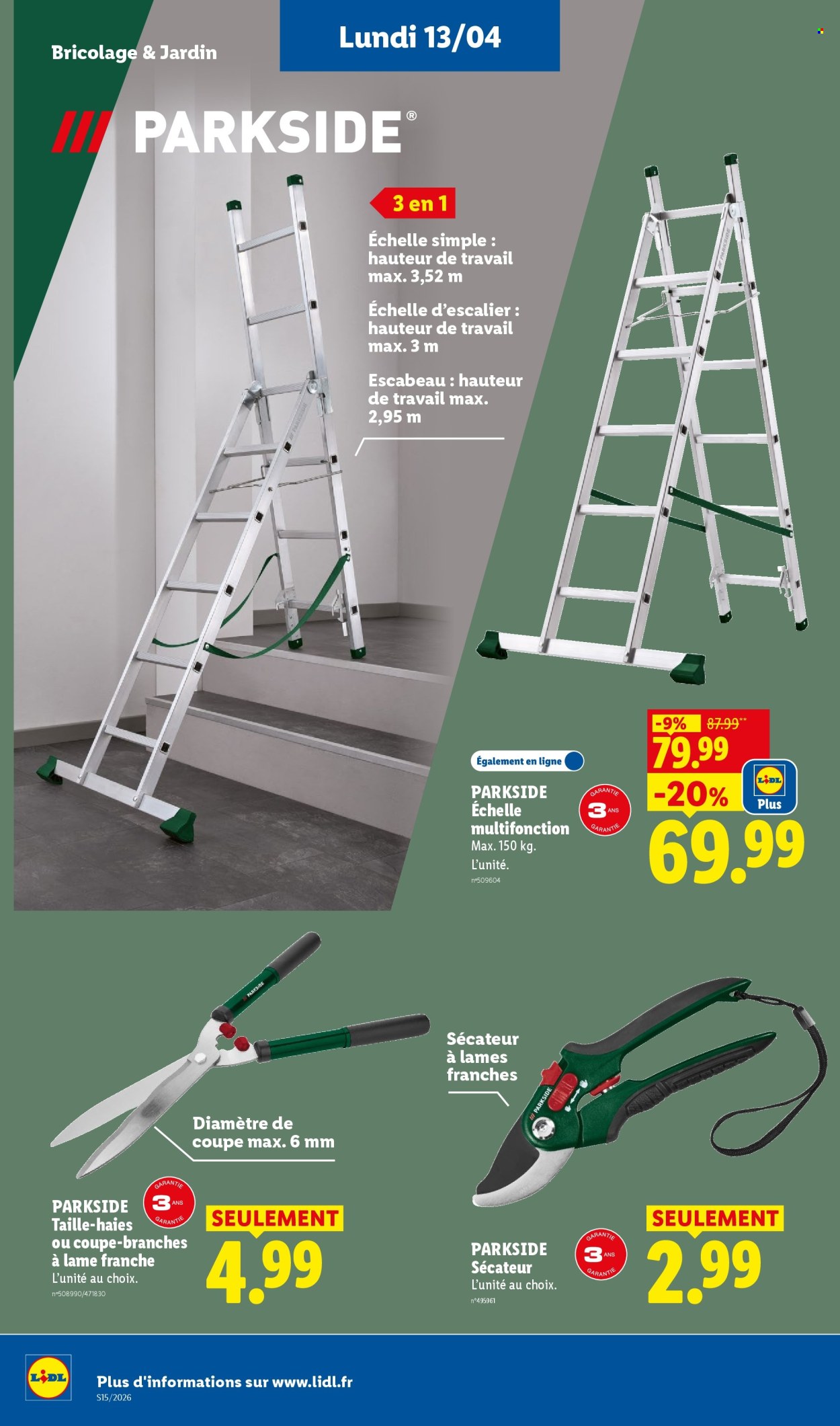 Catalogue Lidl - 13/04/2026 - 16/04/2026. Page 4
