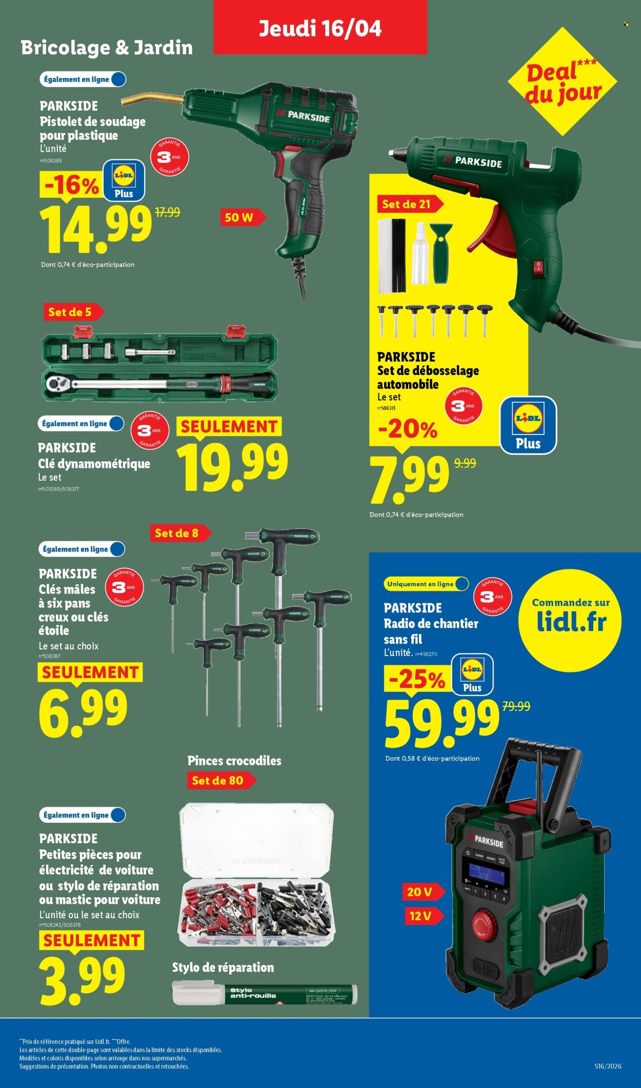 Catalogue Lidl - 13/04/2026 - 16/04/2026. Page 16