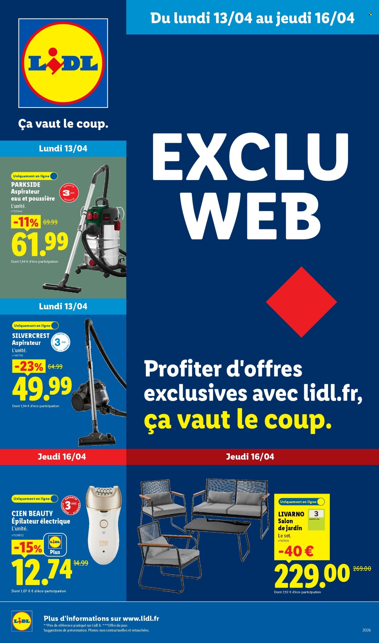 Catalogue Lidl - 13/04/2026 - 16/04/2026. Page 1