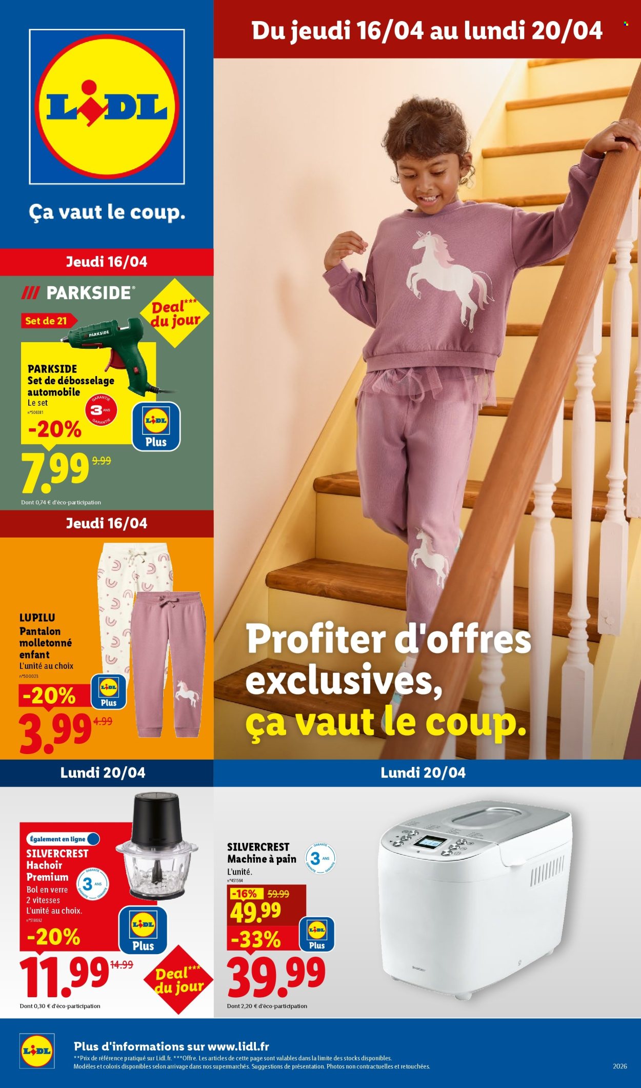 Catalogue Lidl - 16/04/2026 - 20/04/2026. Page 1