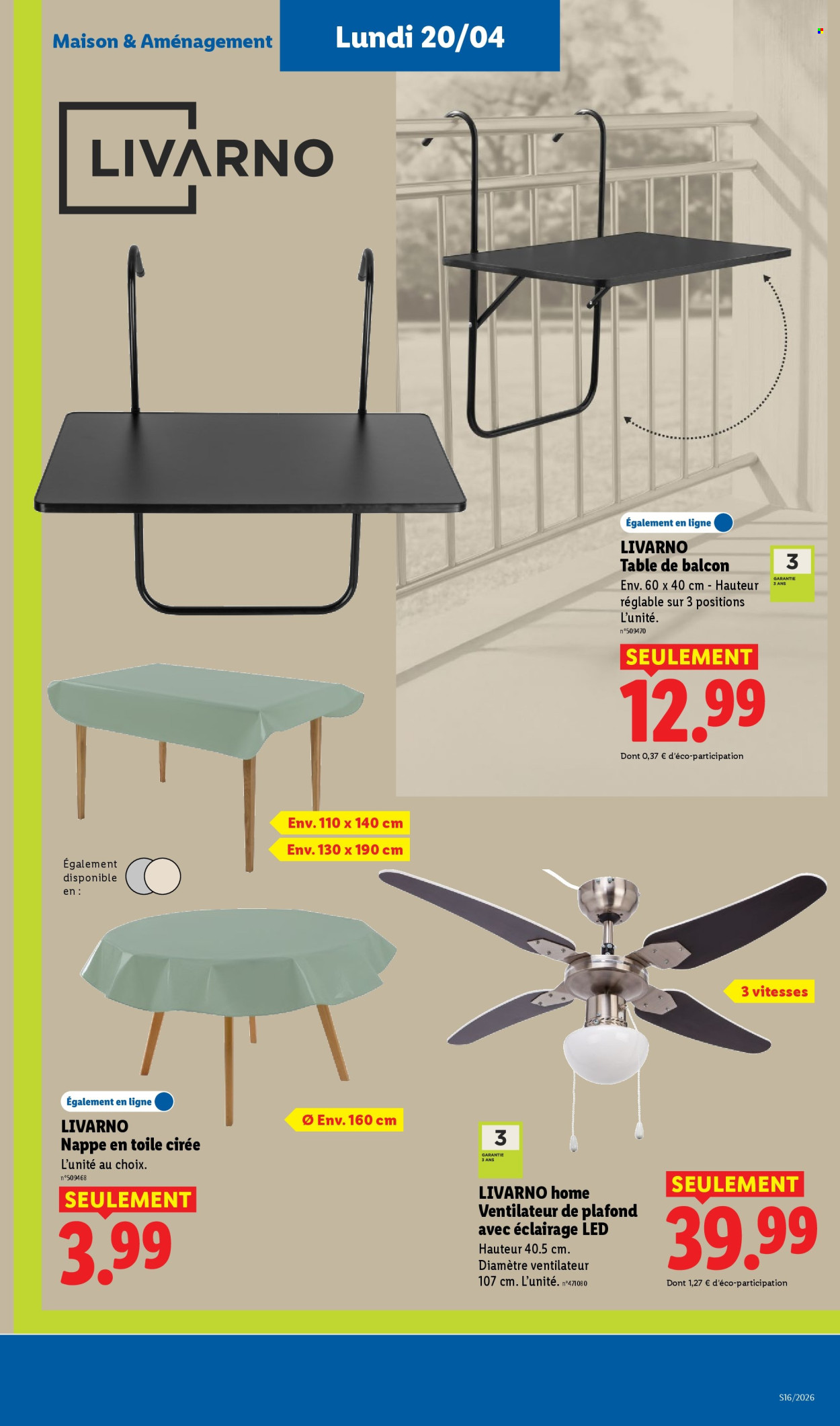 Catalogue Lidl - 16/04/2026 - 20/04/2026. Page 16