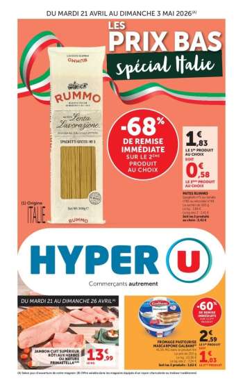 Catalogue HYPER U - 21/04/2026 - 03/05/2026.