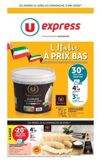 Catalogue U express - 21/04/2026 - 03/05/2026.
