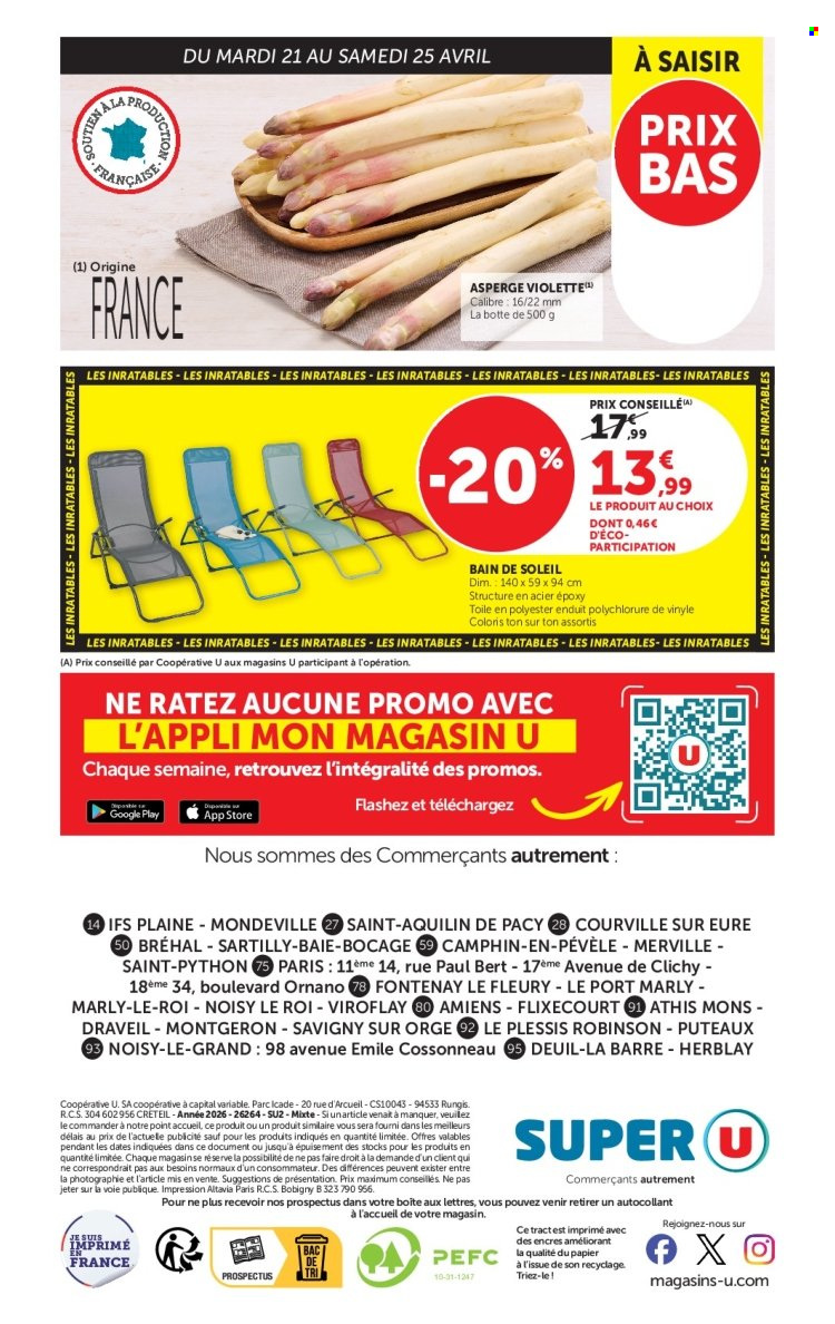 Catalogue SUPER U - 21/04/2026 - 03/05/2026. Page 32