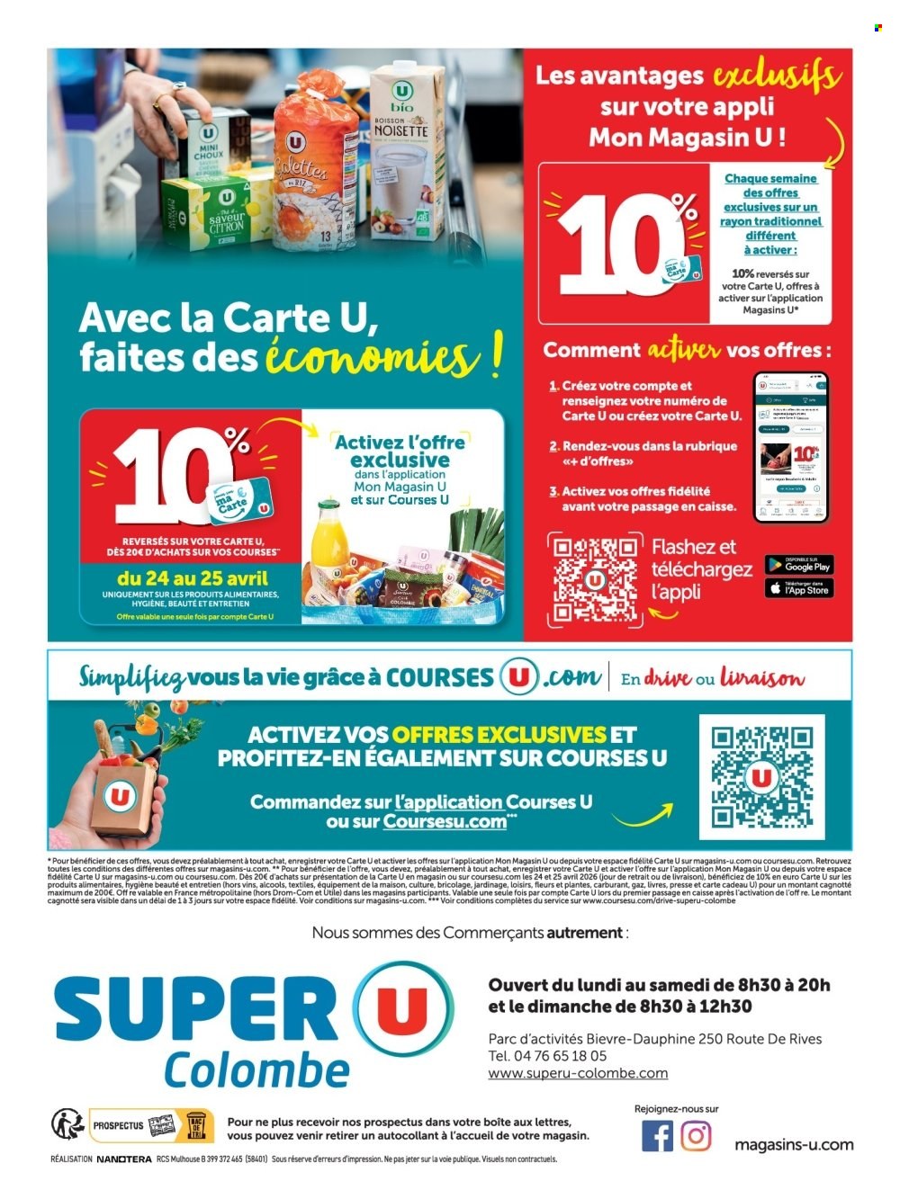 Catalogue SUPER U - 20/04/2026 - 26/04/2026. Page 2