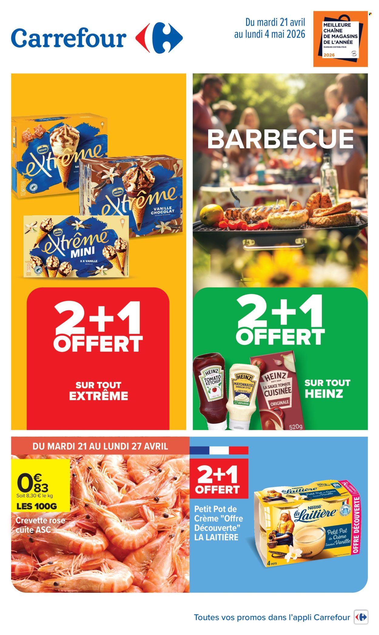 Catalogue Carrefour Hypermarchés - 21/04/2026 - 04/05/2026. Page 1