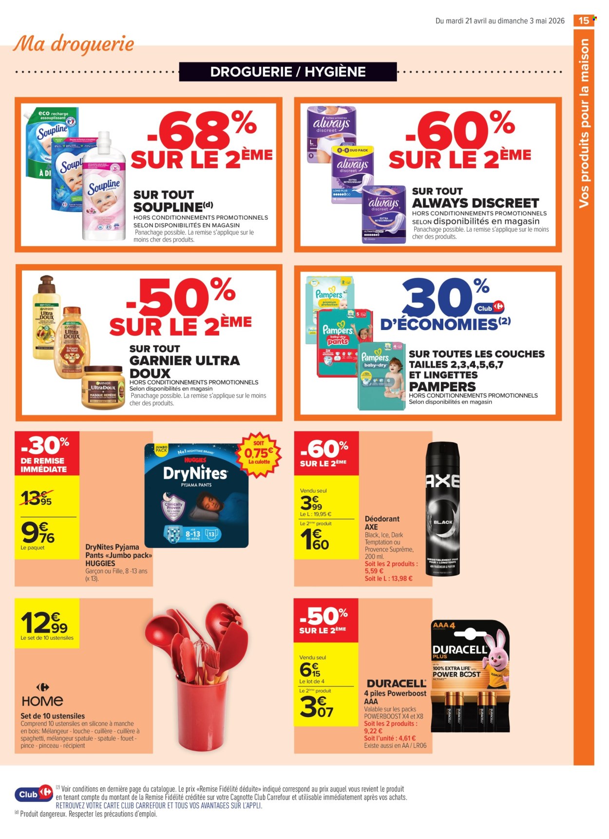 Catalogue Carrefour Contact - 21/04/2026 - 03/05/2026. Page 15