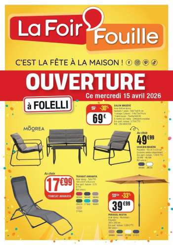 Catalogue La Foir'Fouille - 15/04/2026 - 26/04/2026.