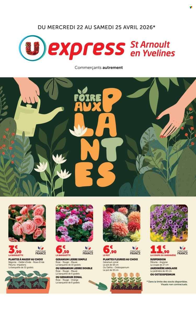 Catalogue U express - 22/04/2026 - 25/04/2026. Page 1