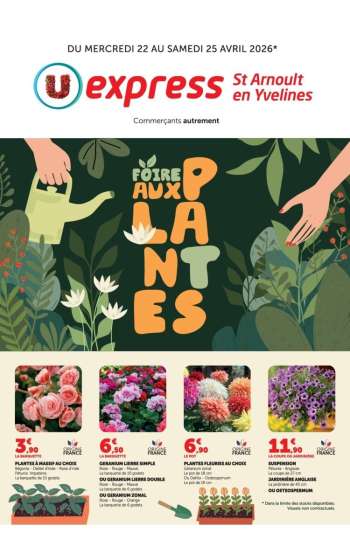 Catalogue U express - 22/04/2026 - 25/04/2026.
