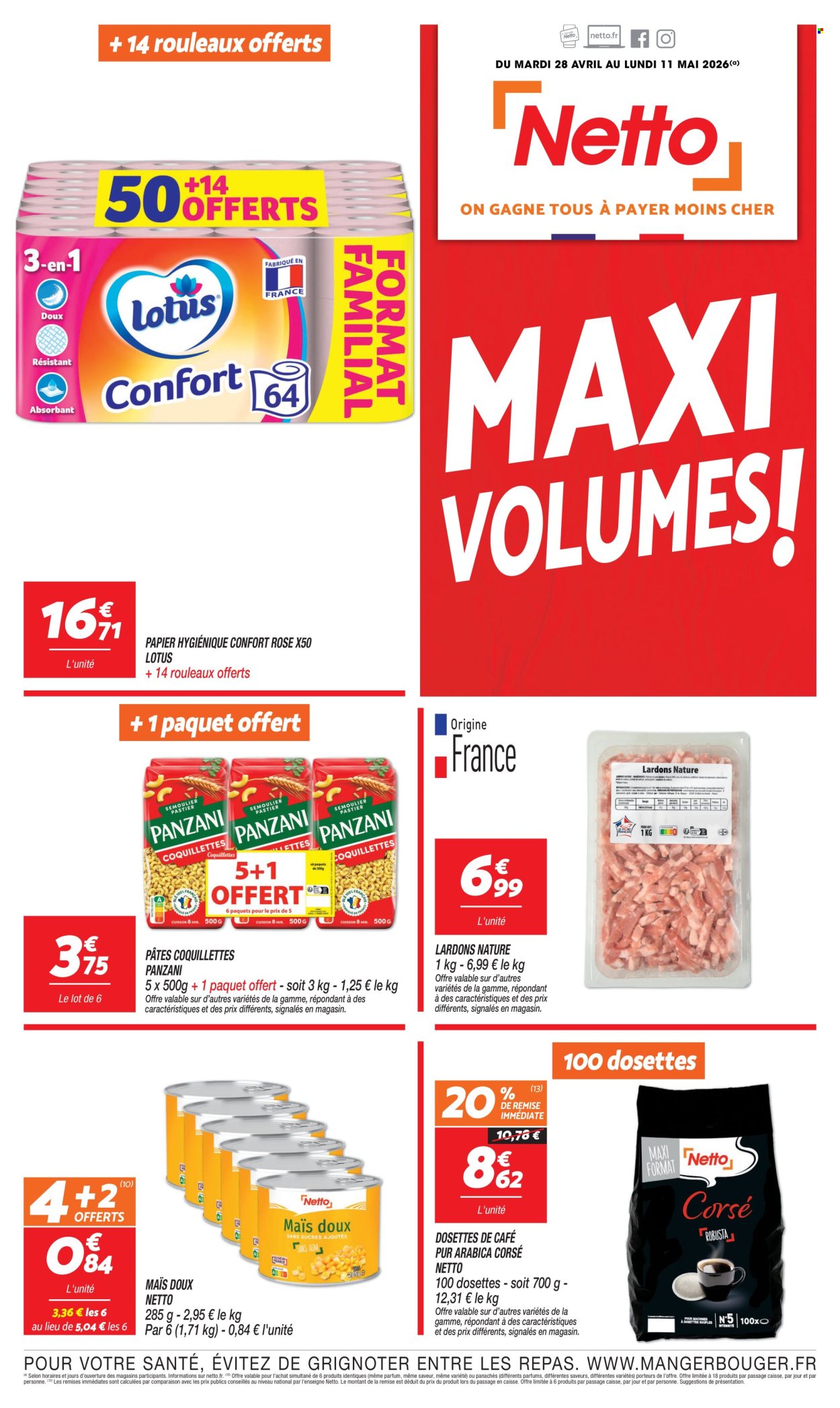 Catalogue Netto - 28/04/2026 - 11/05/2026. Page 1