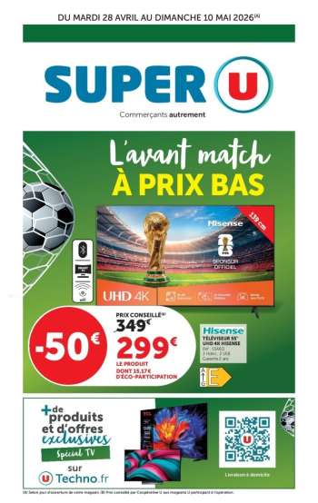 Catalogue SUPER U - 28/04/2026 - 10/05/2026.